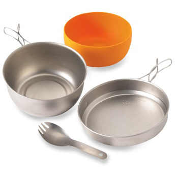 Titanium 3pcs Cook Set